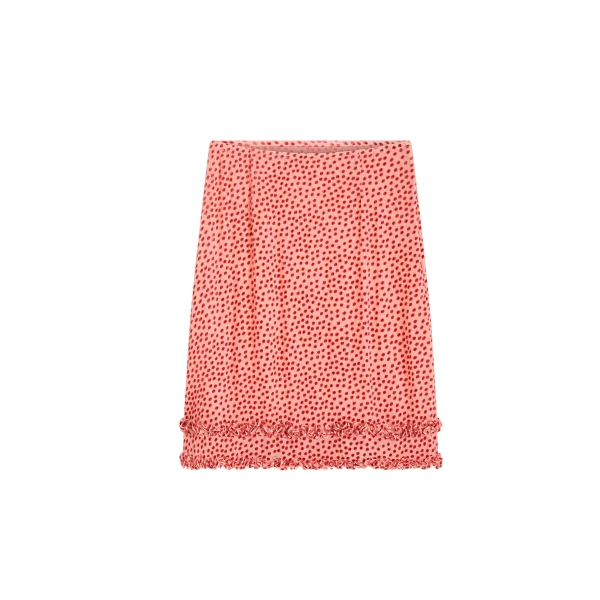 Elise Skirt in Rouge Dot