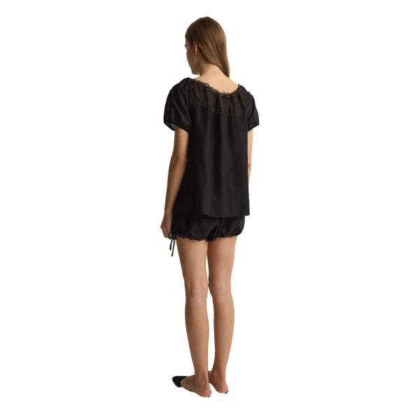 Posse Estelle Blouse in Black, Tops in Black, view 6