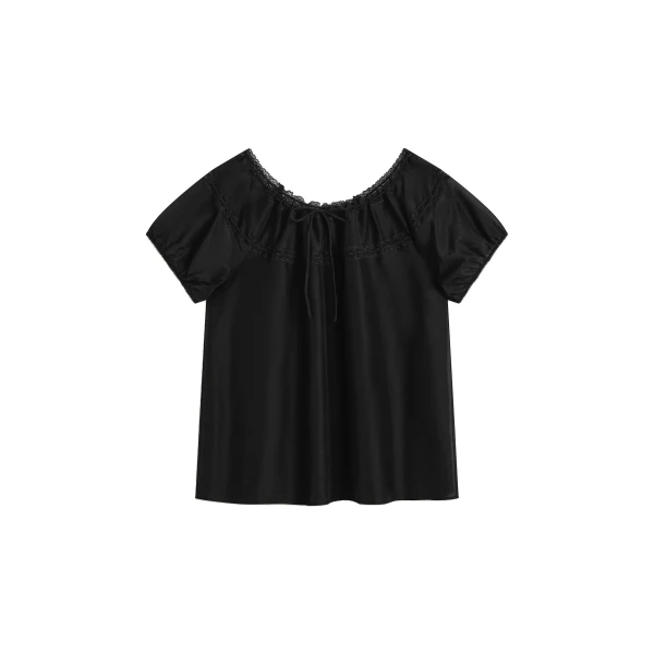 Estelle Blouse in Black
