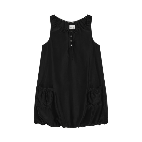 Posse Estelle Mini Dress in Black, Dresses in Black