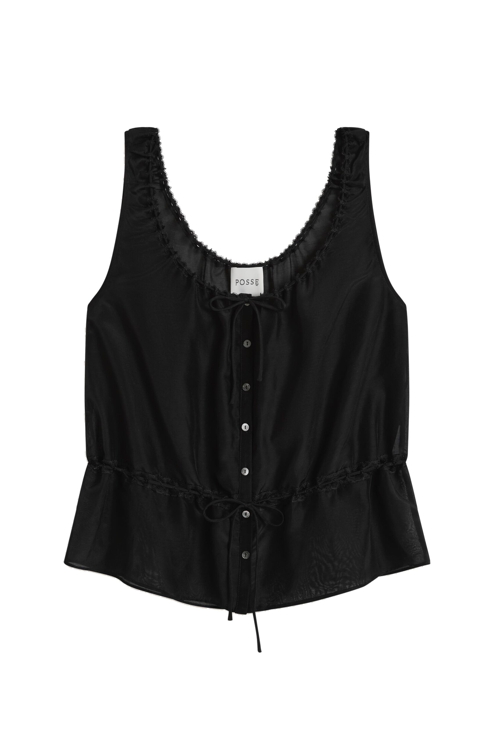 posse-Estelle-Top-in-Black-Tops-Black-coveti Posse Estelle Top in Black, Tops in Black