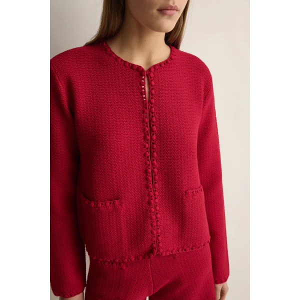 Posse Harlan Jacket in Red, Jackets in Red, view 3