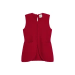 Posse Harlan Vest in Red, Tops in Red