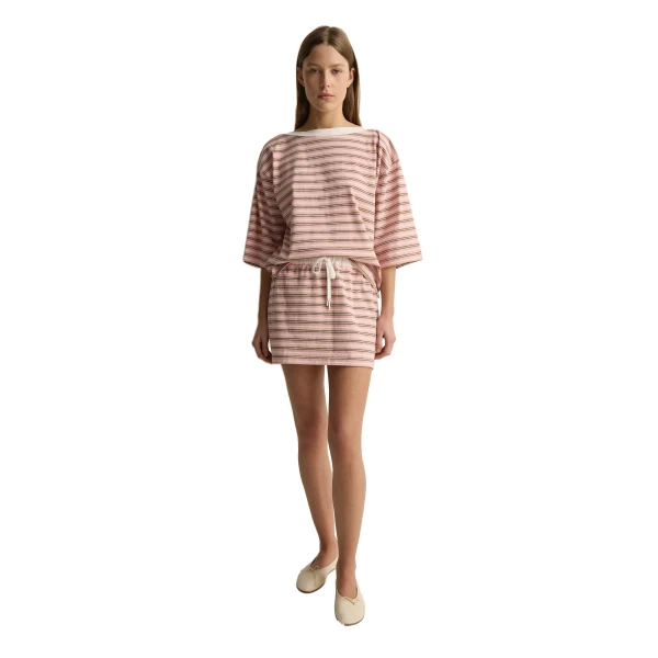 Posse Maddie Top in Choc Pink, Tops in Multicolour, view 4