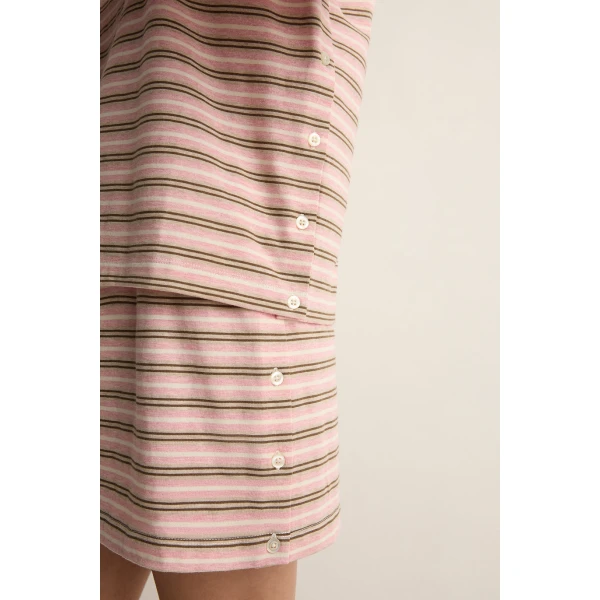 Posse Maddie Top in Choc Pink, Tops in Multicolour, view 6