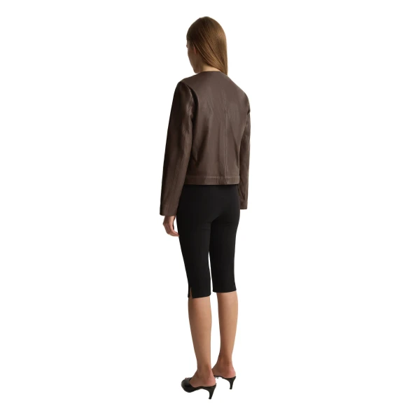 Posse Perrie Jacket in Cocoa, Jackets in Beige, view 5