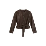 Posse Perrie Jacket in Cocoa, Jackets in Beige