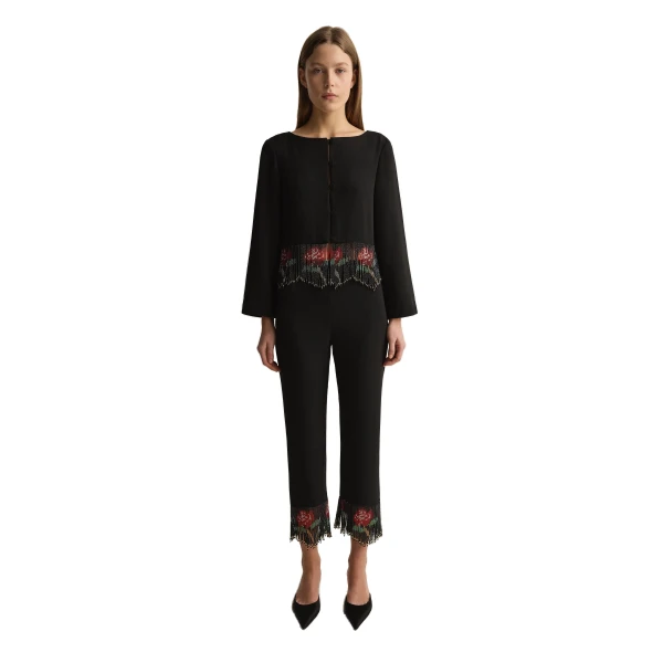 Posse Rosanna Pant in Black, Pants in Black, view 3