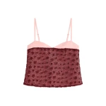 Posse Sofia Cami in Wine, Tops in Red
