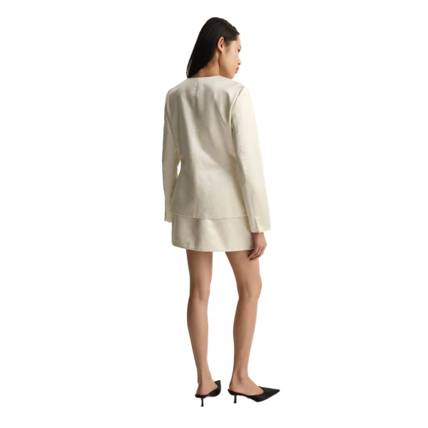 Posse Verity Jacket in Cream, Jackets in Ivory, view 6