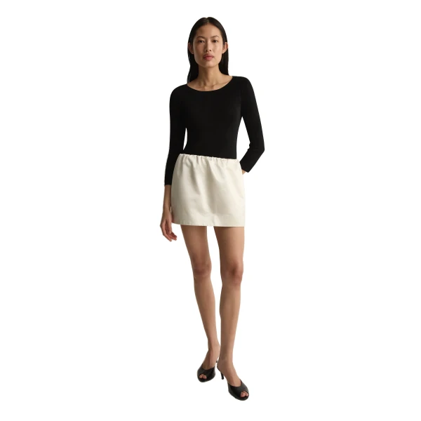 Posse Verity Skirt in Cream, Skirts in Ivory, view 2