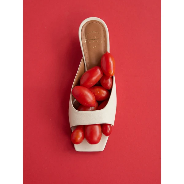 ATP Atelier kitten heel mules