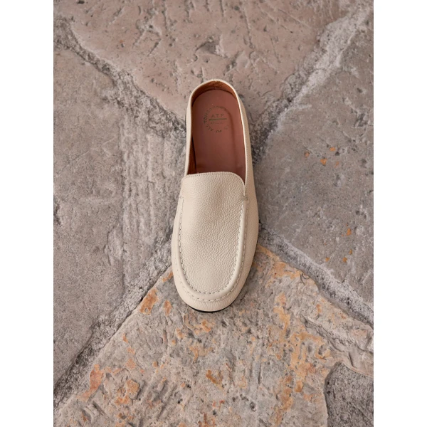 Ivory ATP Atelier slip on loafers