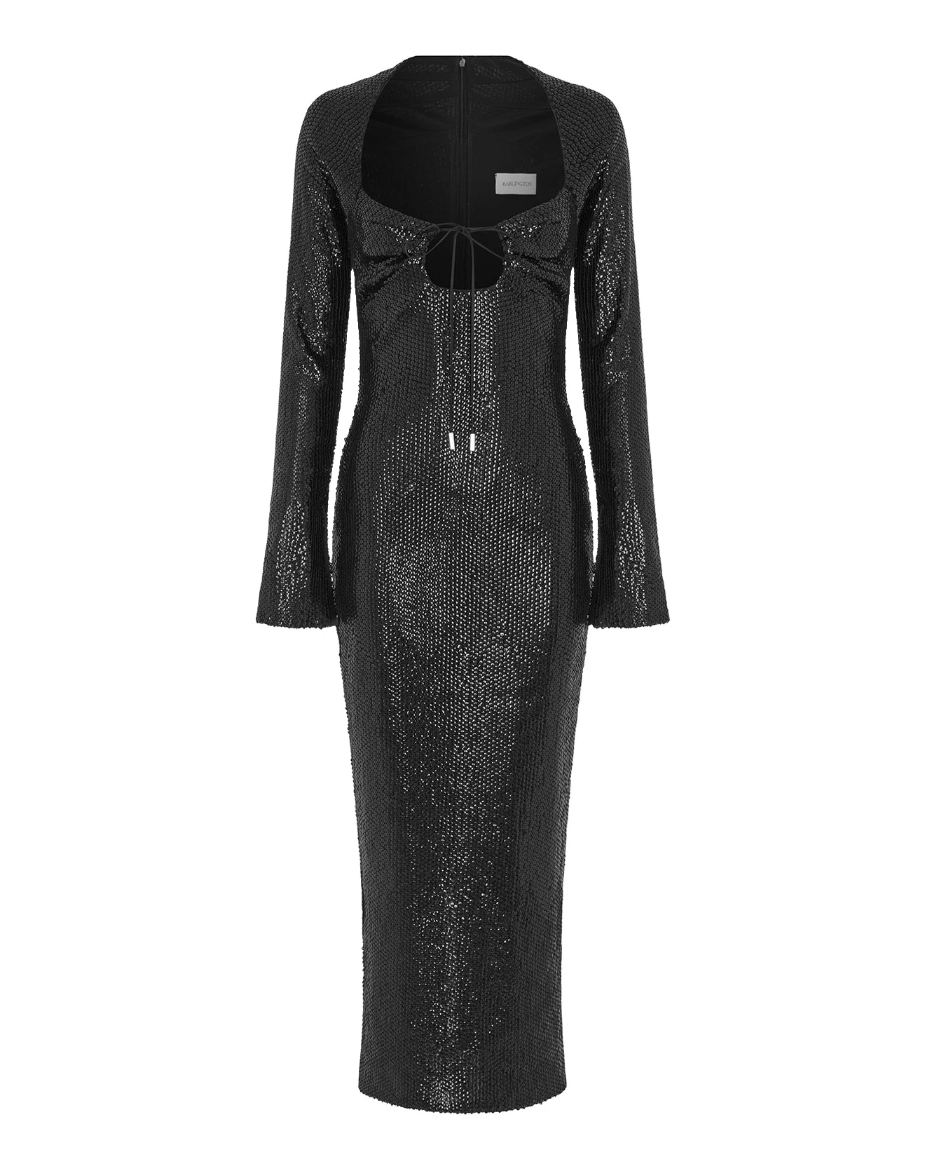 16Arlington-Amiata-Midi-Dress-in-Black-2437546-white 16 Arlington Amiata Midi Dress