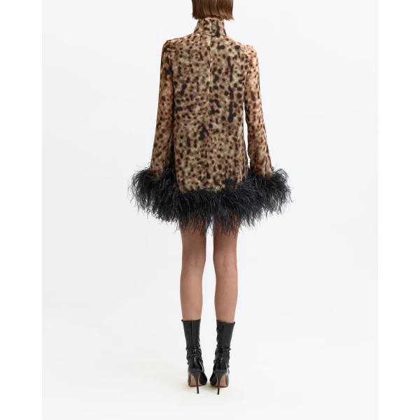 Printed Chiffon dress