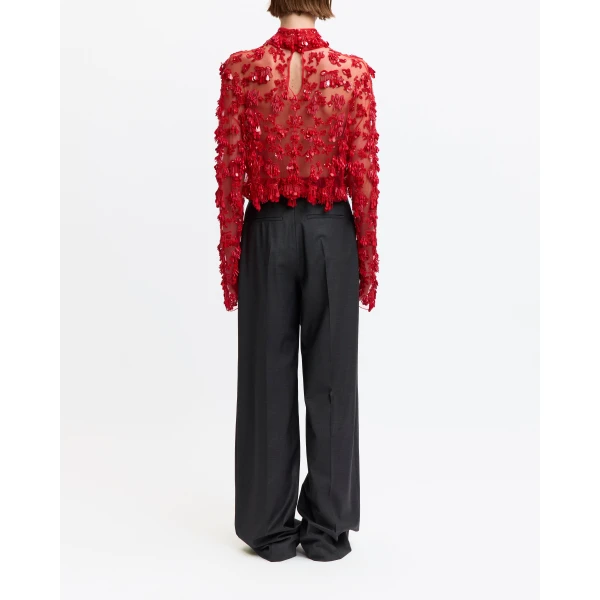 Embroidery top