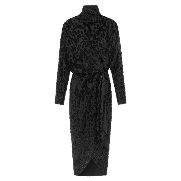 Resia Midi Dress in Black