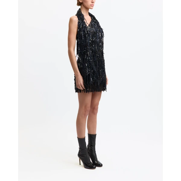 16 Arlington Black and Navy dress