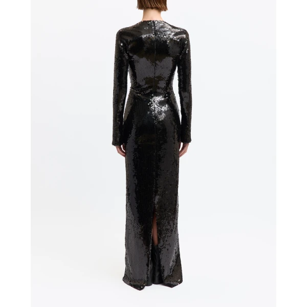 Flat Sequin gown