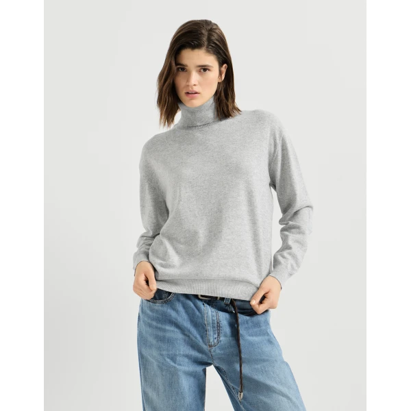 Cashmere turtleneck sweater
