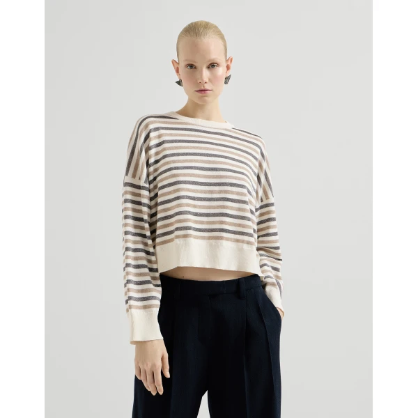 Sparkling stripes sweater