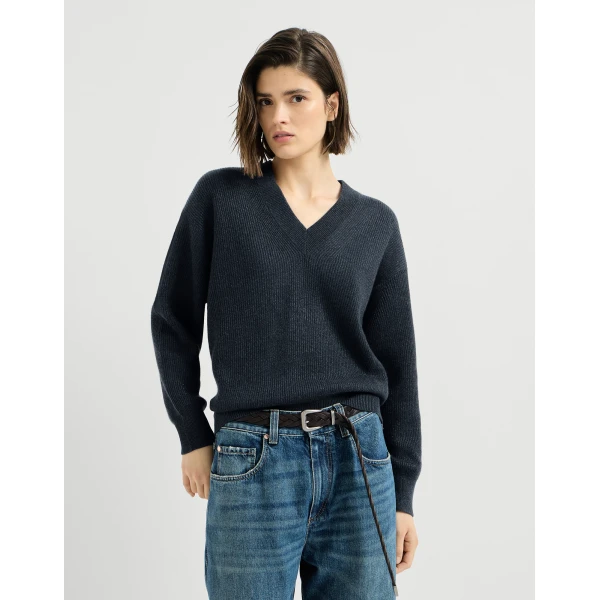 Sparkling cashmere cardigan