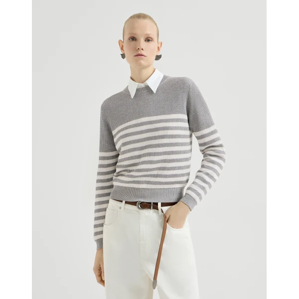 Cotton Sparkling yarn sweater