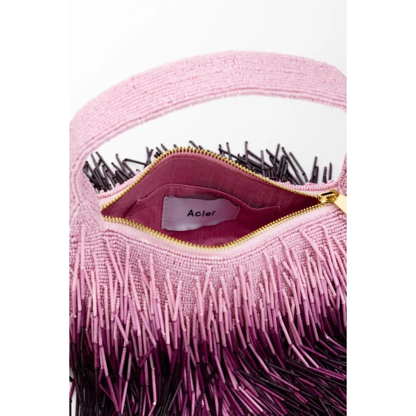 Multicolour Acler Drip Birch Bag in Berry Ombre, view 4 | Totes & Top-Handle Bags