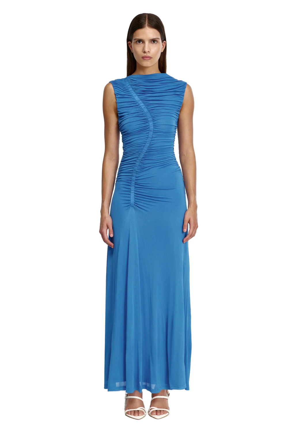 Acler Gillan dress Australia Signature Dresses – Coveti Acler Gillan Maxi Dress in Iris Blue
