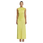 Acler Gillan Maxi Dress in Limeade