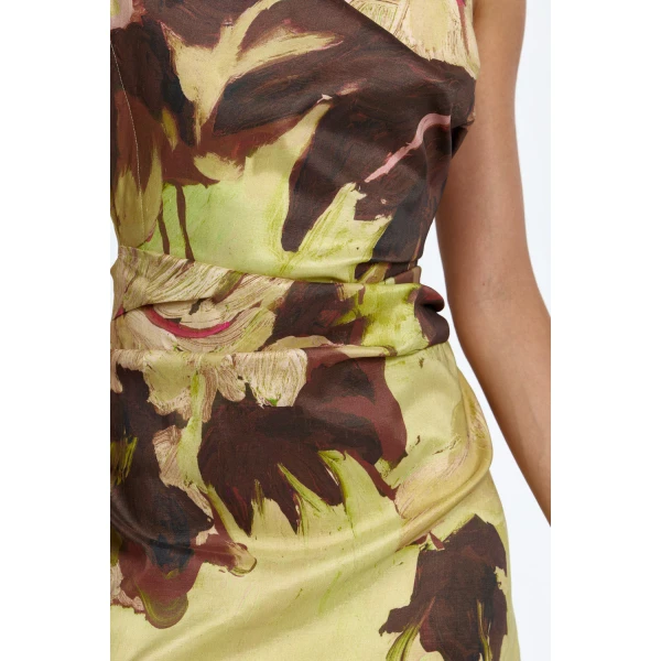 Acler Hanks Mini Dress in Wild Trace, view 4