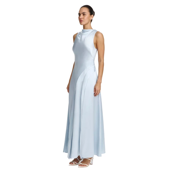 Acler Lecha Maxi Dress in Blue Melt, view 2