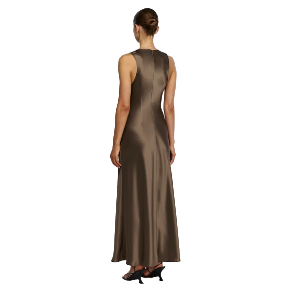 Acler Lecha Maxi Dress in Sepia, view 3