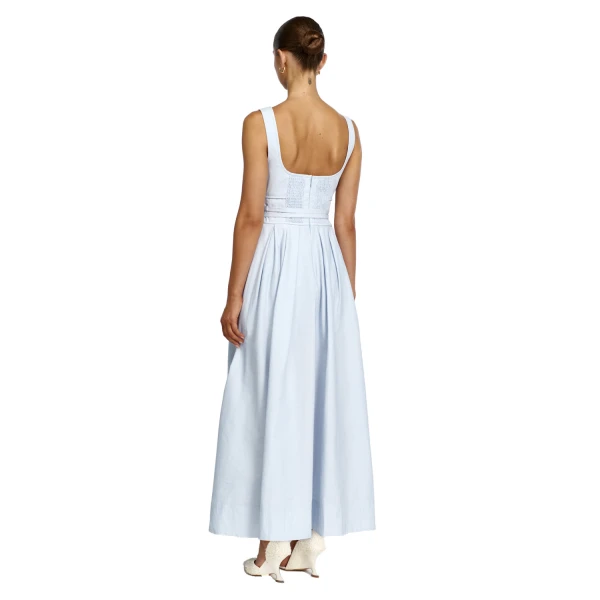 Acler Lutana Maxi Dress in Blue Melt, view 3