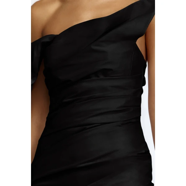 Acler Mead Maxi Dress in Black, view 4