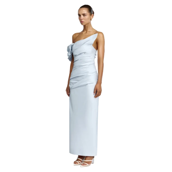 Acler Mead Maxi Dress in Blue Melt, view 2