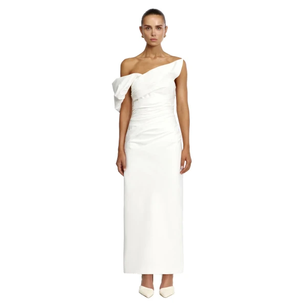 Acler Mead Maxi Dress in Ivory