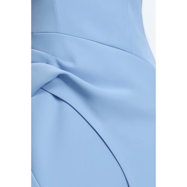 Acler Pellat Maxi Dress in Deep Sky, view 4