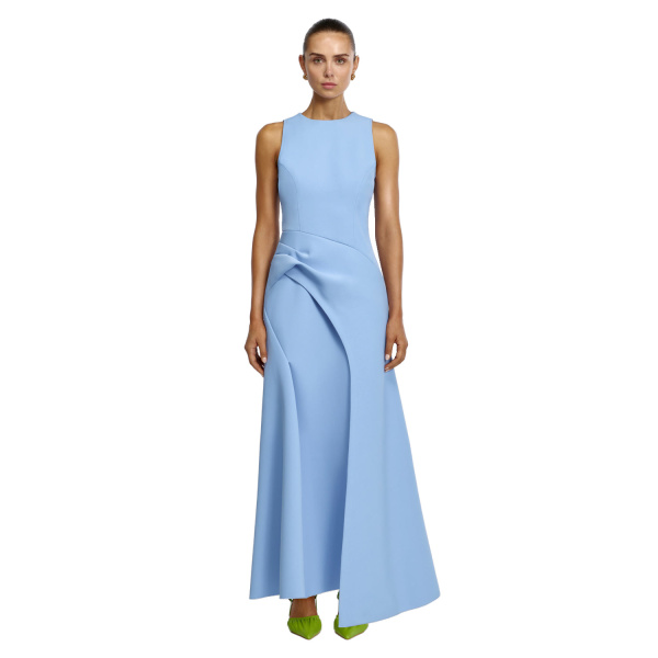 Acler Pellat Maxi Dress in Deep Sky