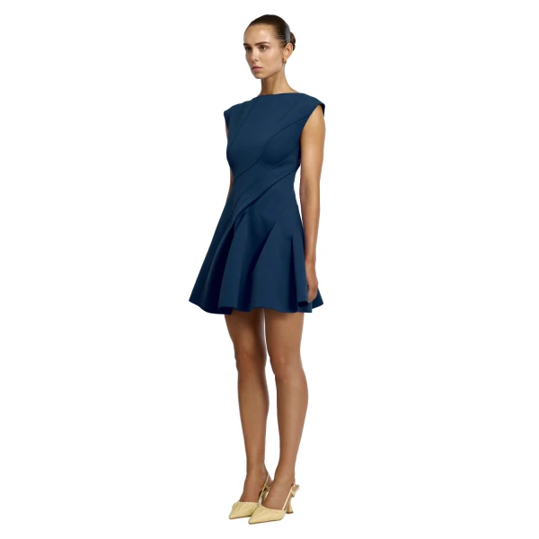 Acler Piddington Mini Dress in Night Sky, view 2
