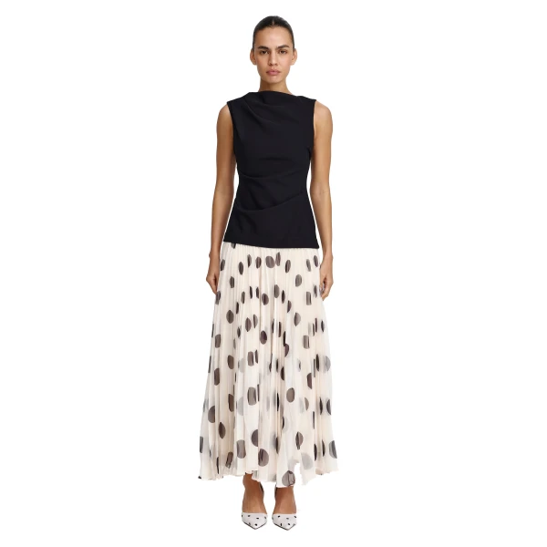 Poznik Maxi Dress in Dotty