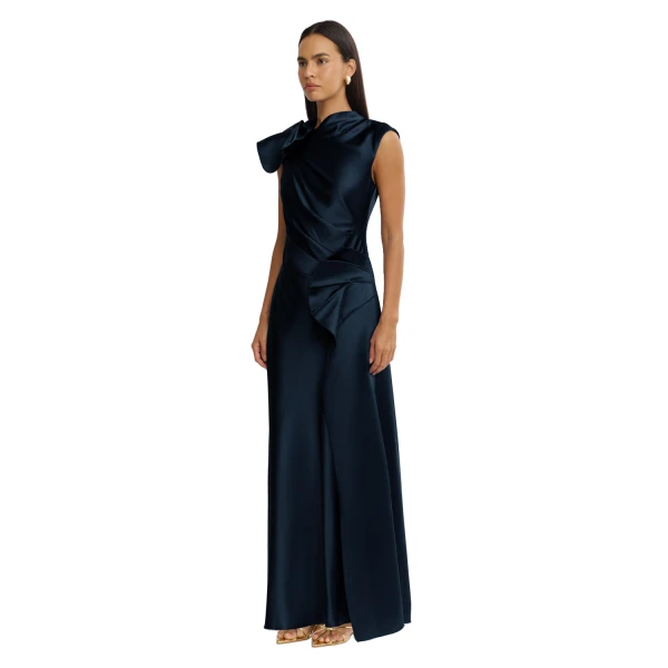 Acler Ramshaw Maxi Dress in Sapphire, view 2