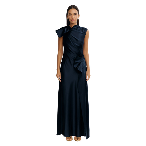 Acler Ramshaw Maxi Dress in Sapphire