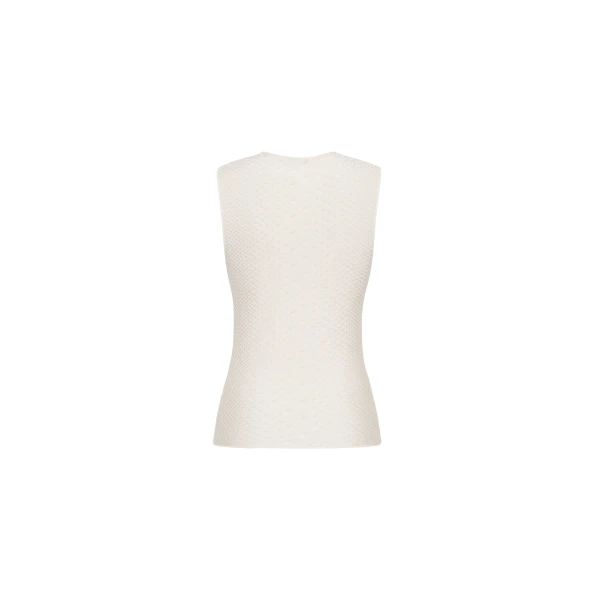 Adam Lippes Divya Shell in Viscose Python, Ivory
