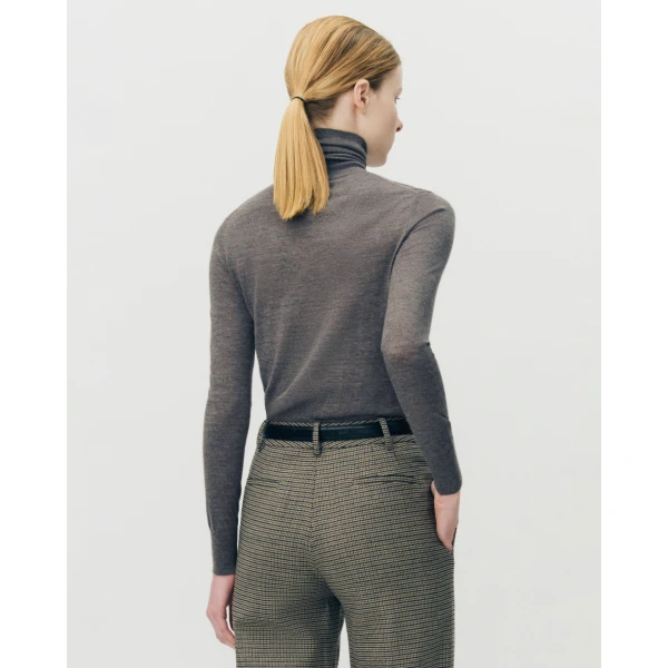Adam Lippes Eve Knit in Fine Cashmere, Mink