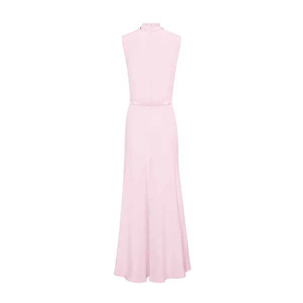 Adam Lippes Isolde Dress in Silk Crepe, Pink