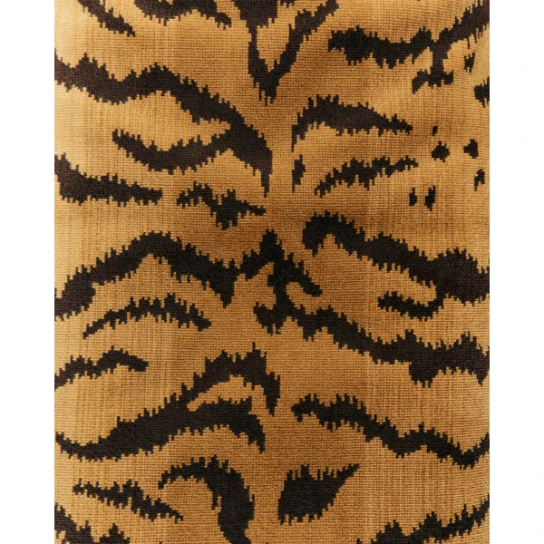 Adam Lippes Rei Skirt in Tiger Jacquard, Tiger