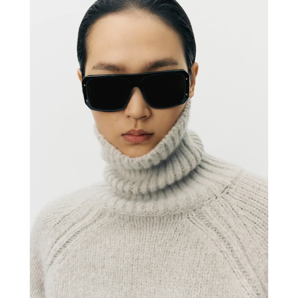 Adam Lippes Reid Top in Cashmere, Hazel