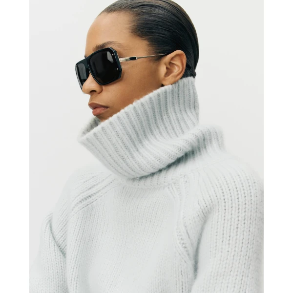 Adam Lippes Reid Top in Cashmere, Mint