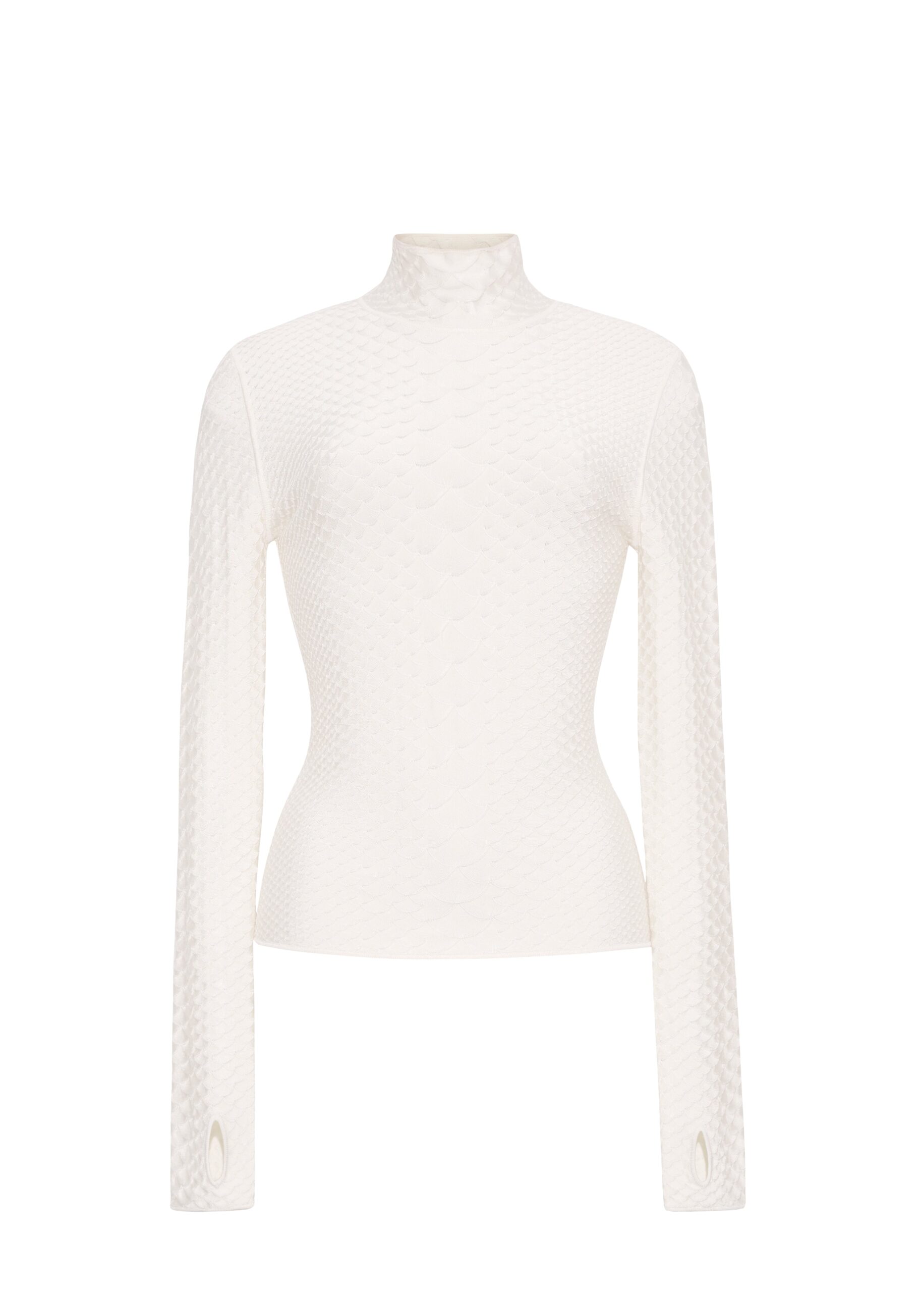 Adam Lippes Sarita Top in Viscose Python, Ivory Adam Lippes Sarita Top in Viscose Python, Ivory | Sweaters | Coveti